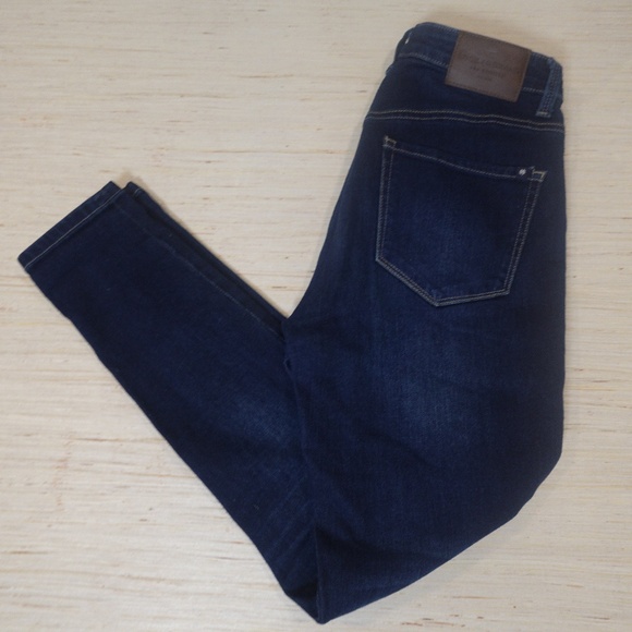 Lucky Brand Women’s High Rise Curvy Skinny Jeans Bella – Size 4/27R Dark Wash - Picture 1 of 5